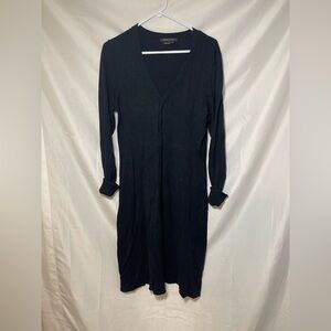 BCBGMaxAzria Black Long Sleeve Dress